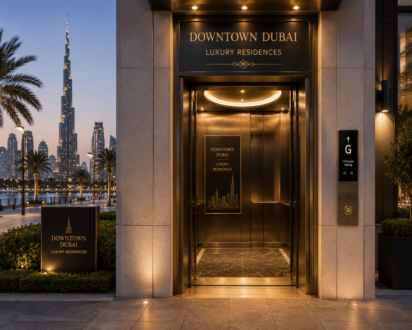 Downtown Dubai Luxury Residences